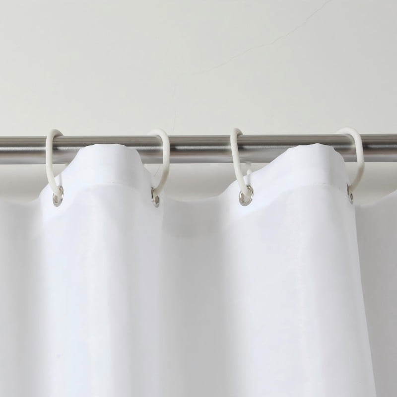 Wasserdichter Duschvorhang aus Polyester mit Waffelmuster
