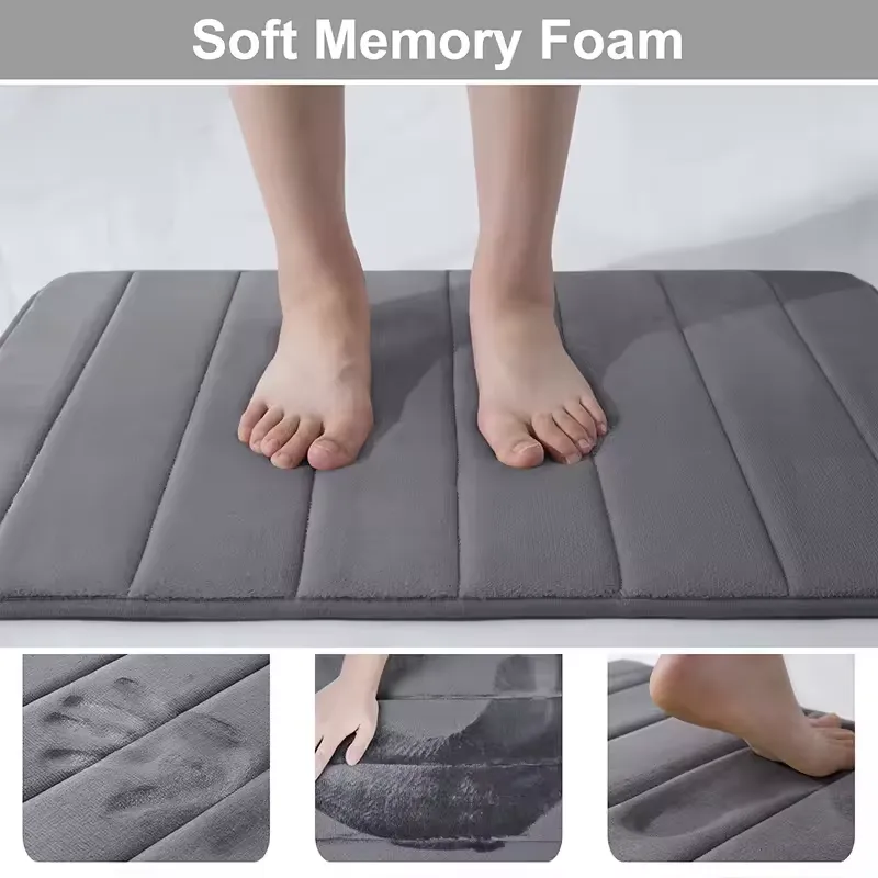 Memory Foam Bath Mats Set factory