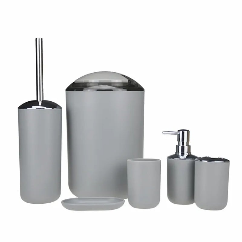 Badezimmer-Zubehör-Set aus Kunststoff