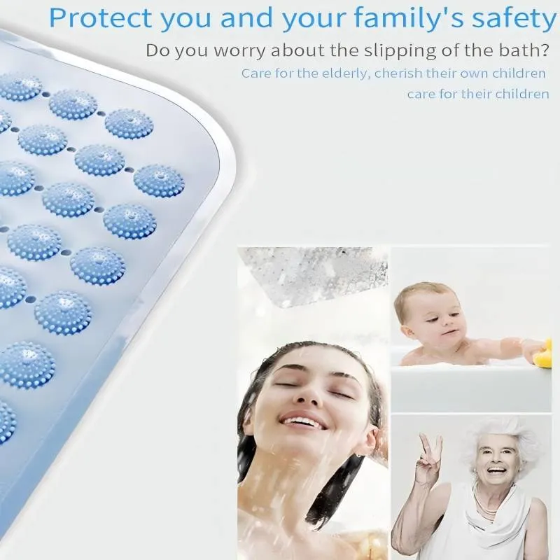 Waterproof Bathtub Use Anti Slip PVC Bath Mat details