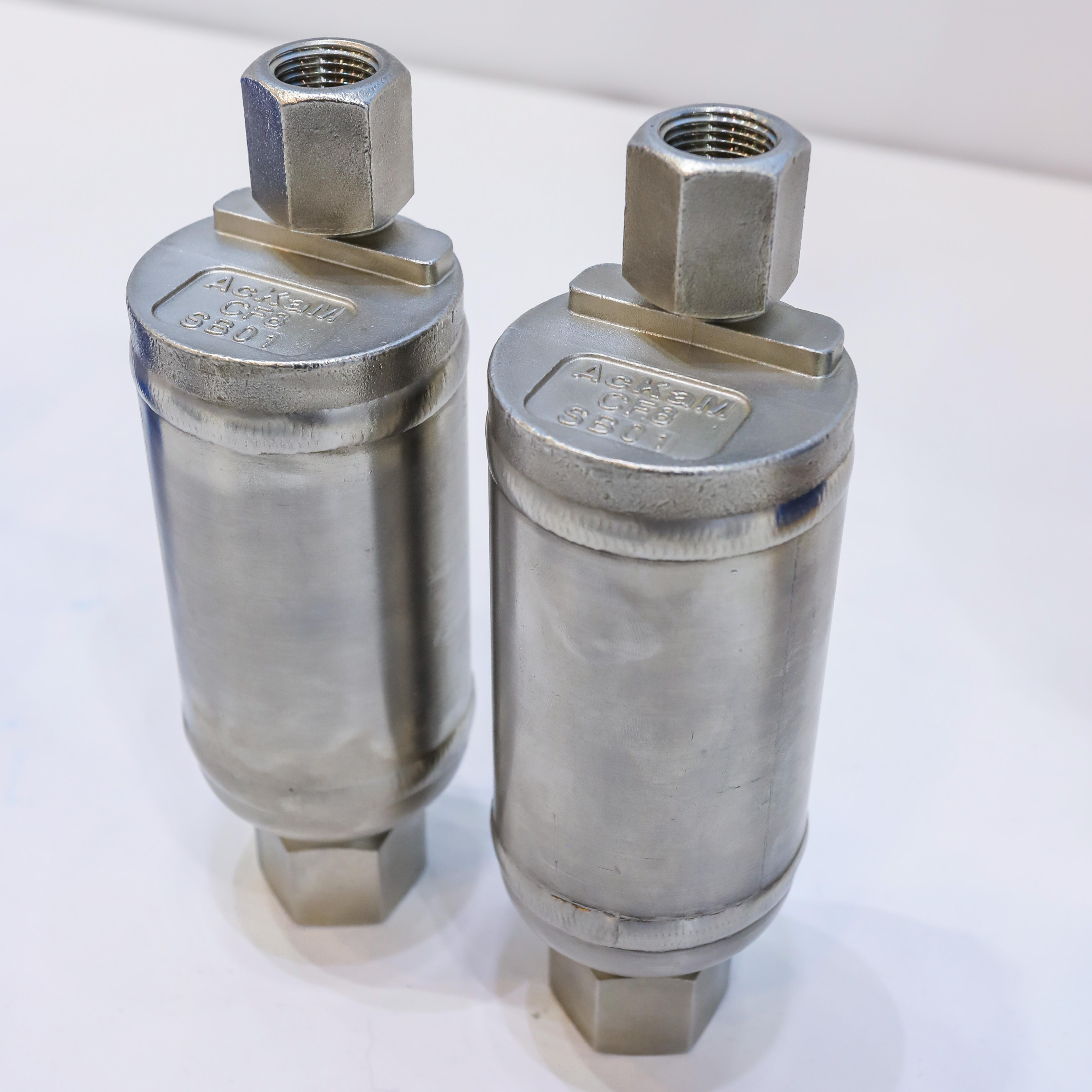 What is the role of a steam separator in improving steam purity?