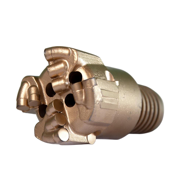 Flat top PDC drill bit for coal mine