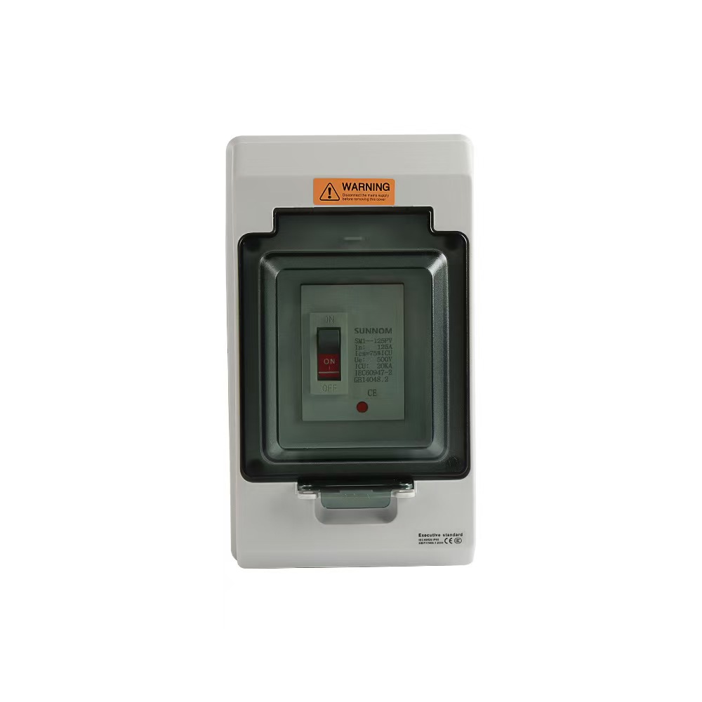 125A DC MCCB BOX