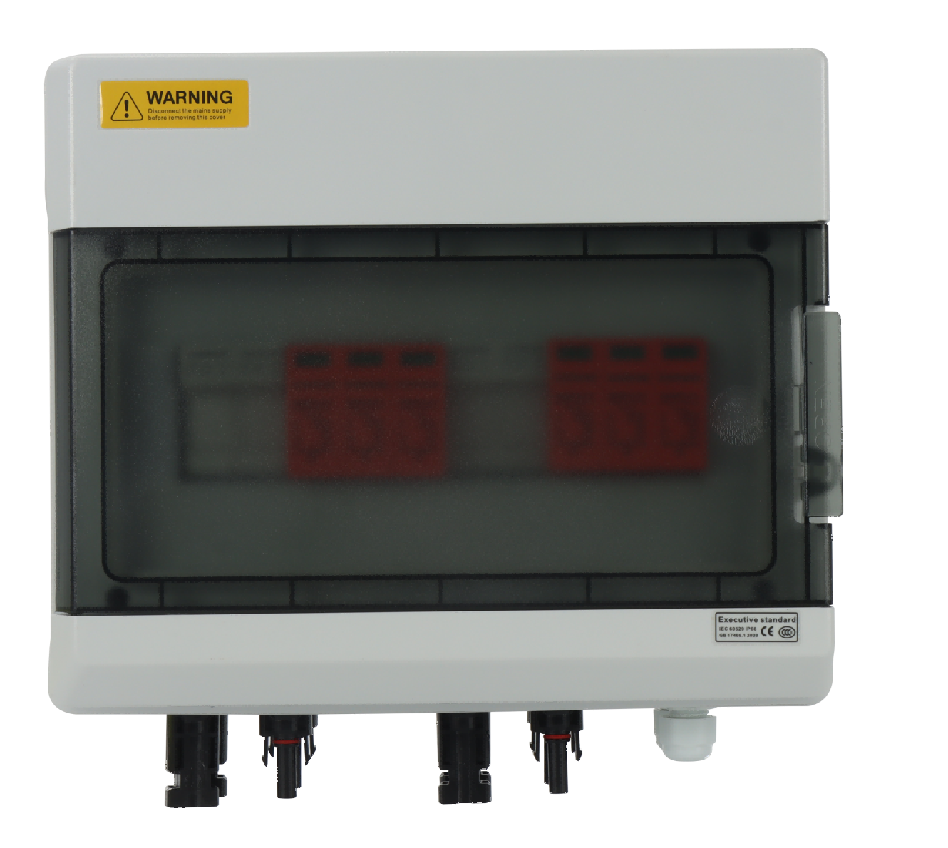 2 IN 2 OUT 1000V Solar PV DC Combiner Box for Germany