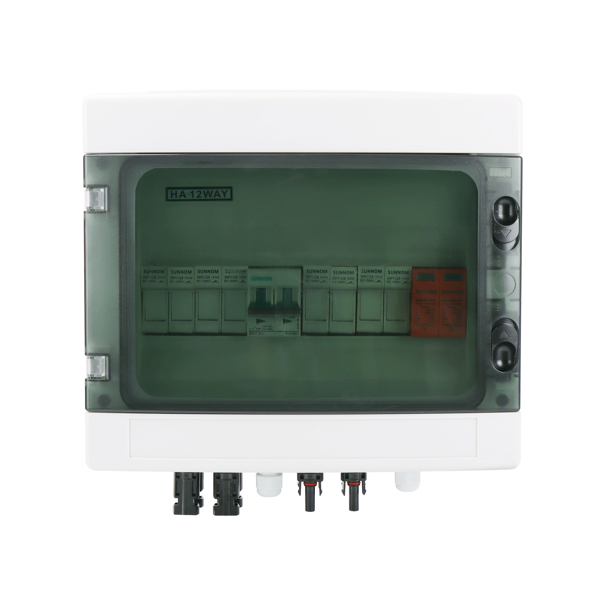 4 IN 1 OUT 500V Solar PV DC Combiner Box