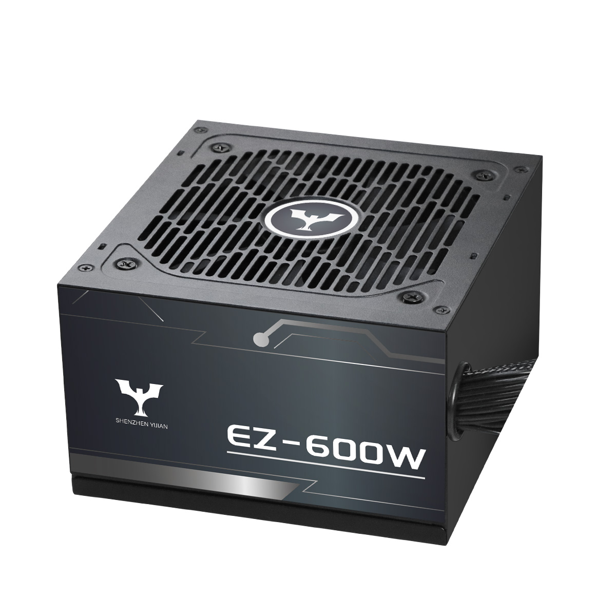 EZ-600W Active PFC Non-modular Desktop Power Supply Office ATX PC Power Supply 