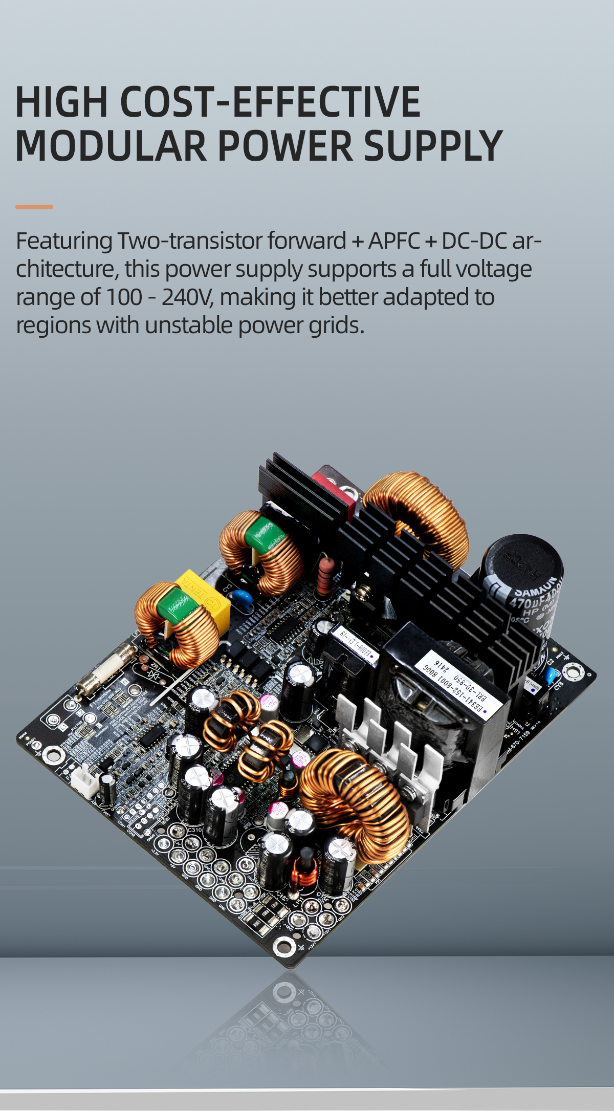 03-80Plus Bronze BZ-850W Non modular PC power supply Computer power supply Desktop power supply.jpg