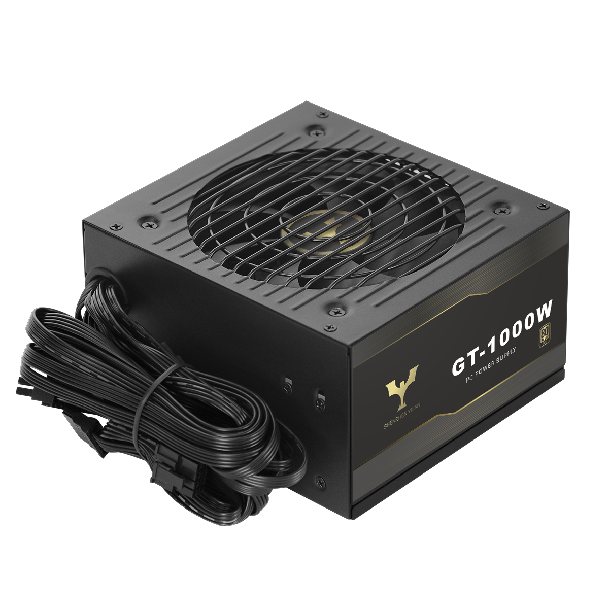 80Plus Gold GT-1000W Alimentare Ne-modulară pentru Calculator Computer Alimentare Unitate de Alimentare Desktop PSU