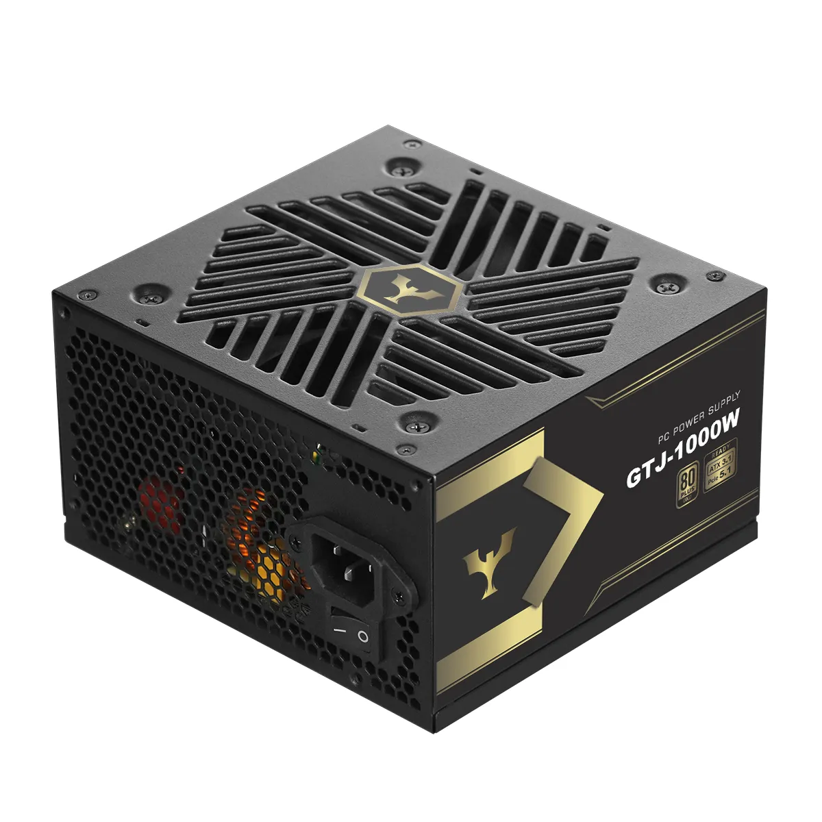 80Plus Gold GTJ-1000W Full-modular ATX PC Power Supply for Computer Power Supply Unit PSU for Gaming
