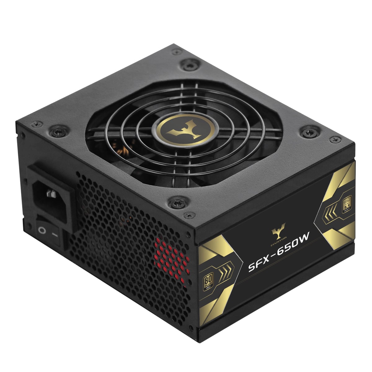 80Plus Gold SFX650 ATX3.1 PCIE5.1 Full Modular SFX Power Supply Computer Gaming Power Units