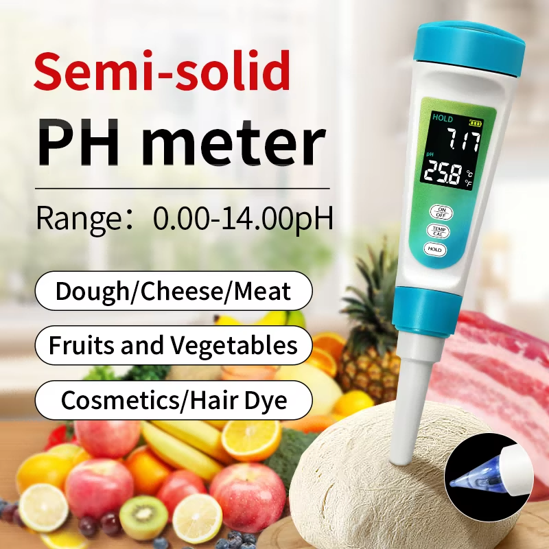 Medidor de pH/tempo de Alimentos
