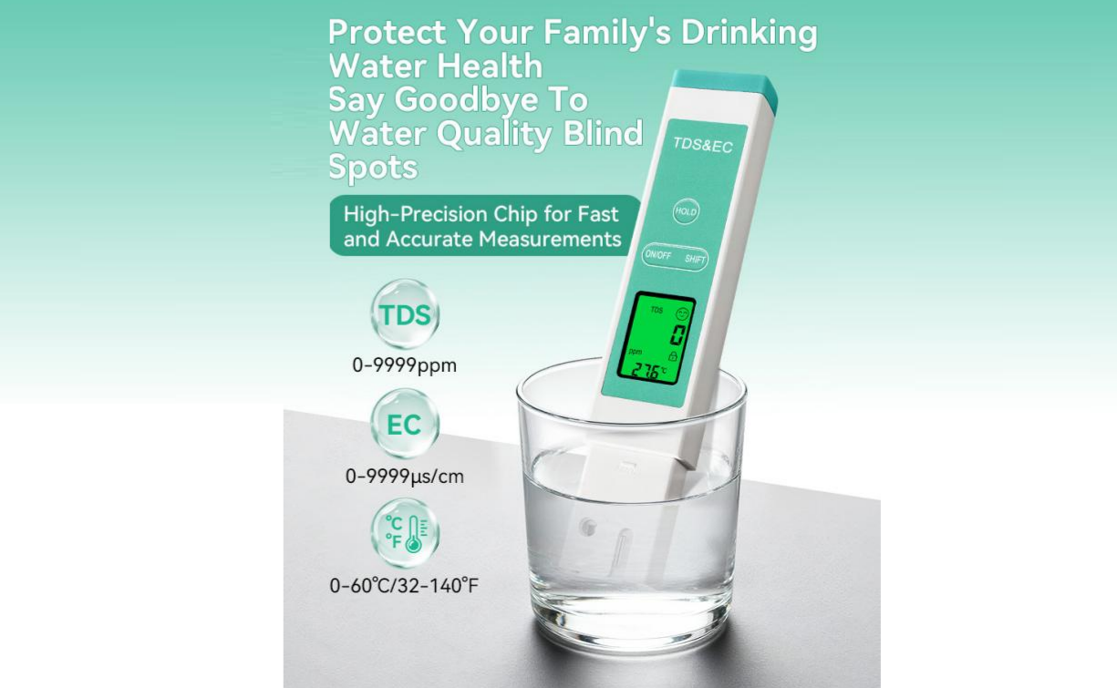 NIEUWE aankomst: 4-in-1-waterkwaliteitsmeter