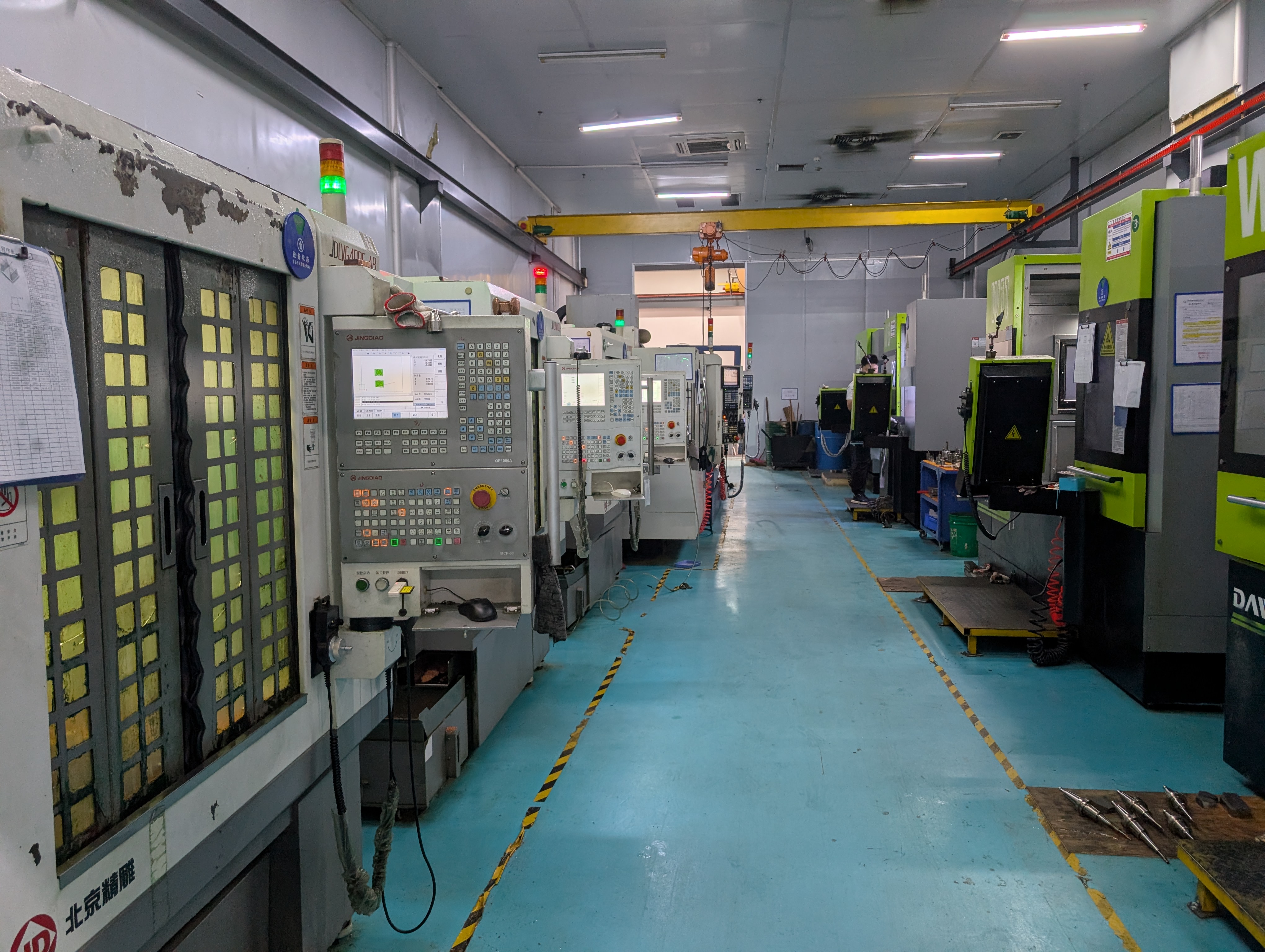 What materials are commonly used by a professional injection mold maker?