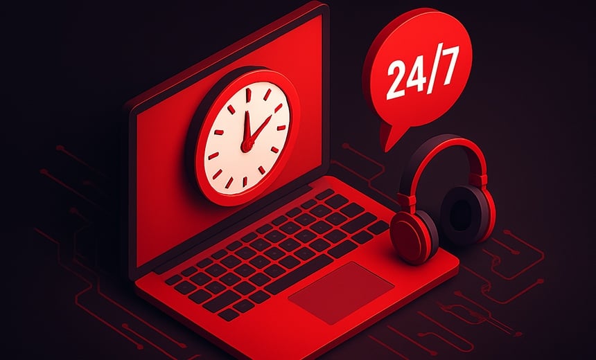 24/7 ონლაინ მხარდაჭერა გაფართოებული ვიქენდის საათებით უზრუნველყოფს იმას, რომ ნებისმიერ დროს მიიღოთ რეალურ-დროში დახმარება.