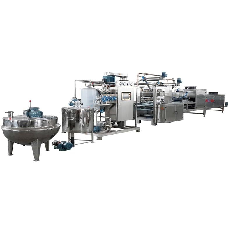 Wholesale deals on chocolate pouring and cooling line equipment