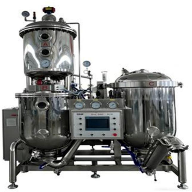 The Structural Design of Aerated Fruit Chews Candy Cooking & Stirring System