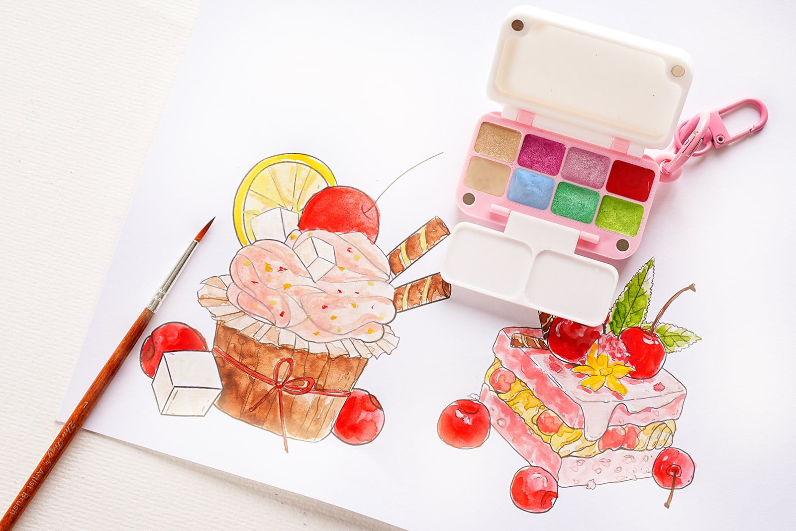 Unfolded SUGAR Kit Revealing 8 Paint Tanks and Integrated Mixing Fields