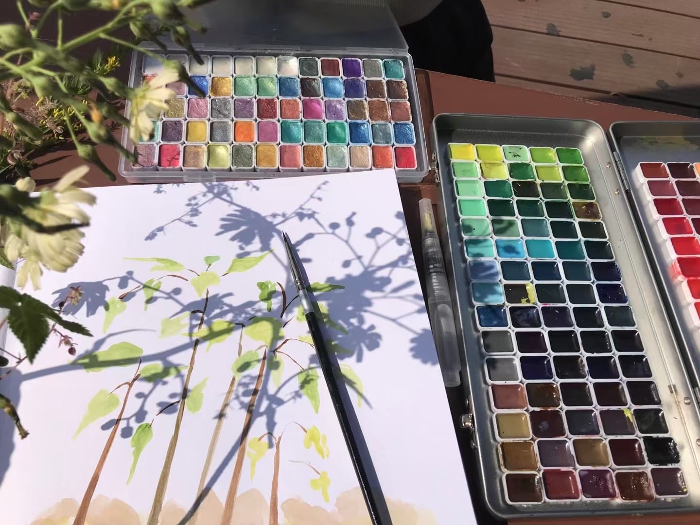 Poezie Premium Traditional Watercolor Set – Artist-Grade Classic Iron Box Edition