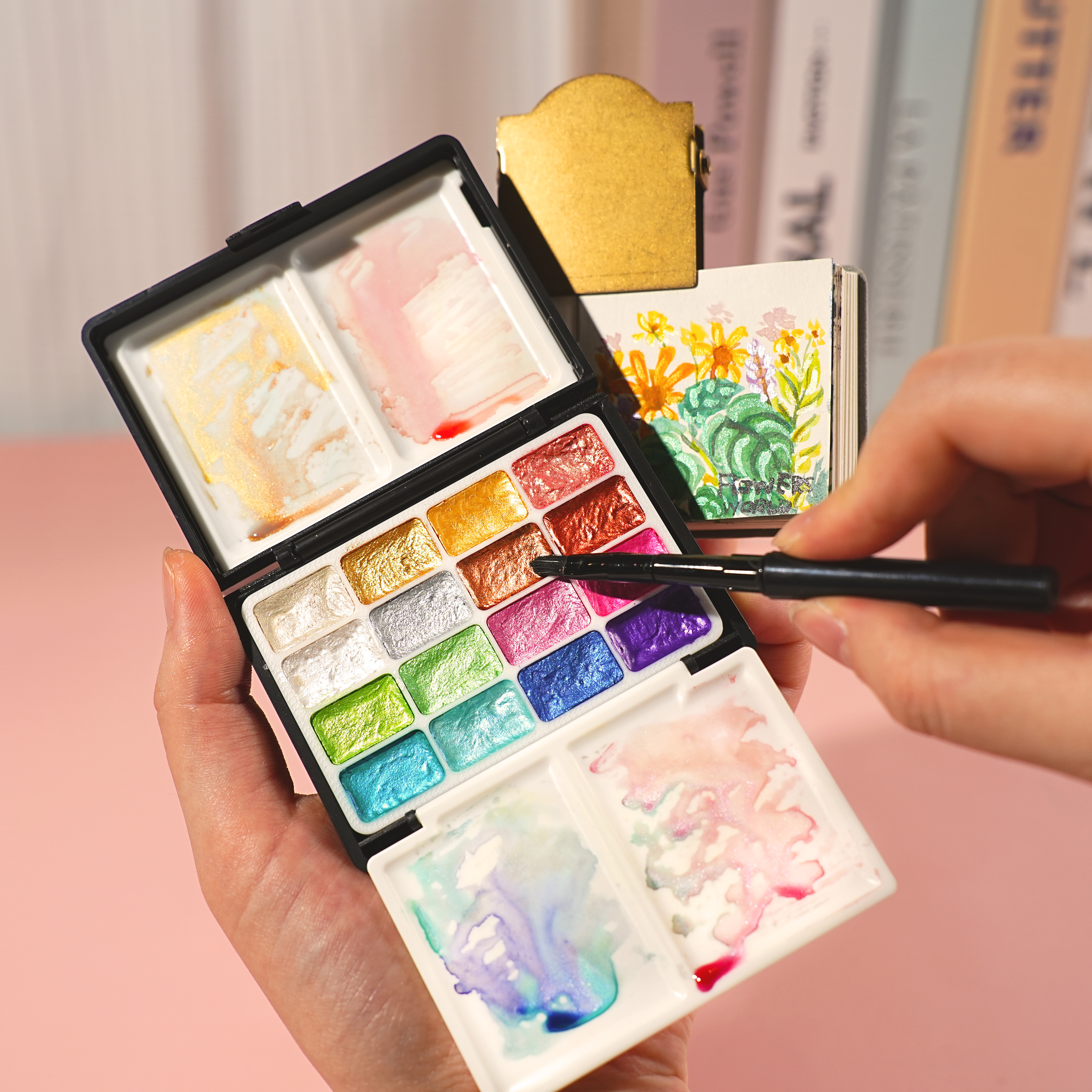 Pure and Pearlescent Palette Selection
