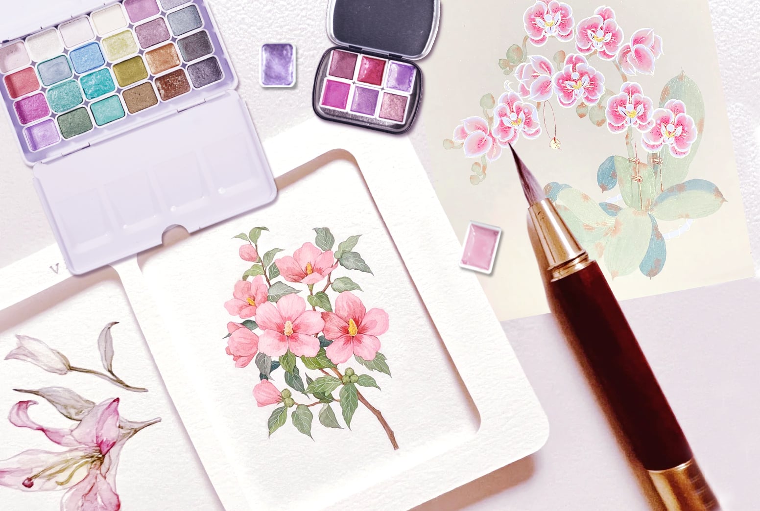 Poezie Specialty Iron Box Pearlescent Watercolor – Professional Pigment