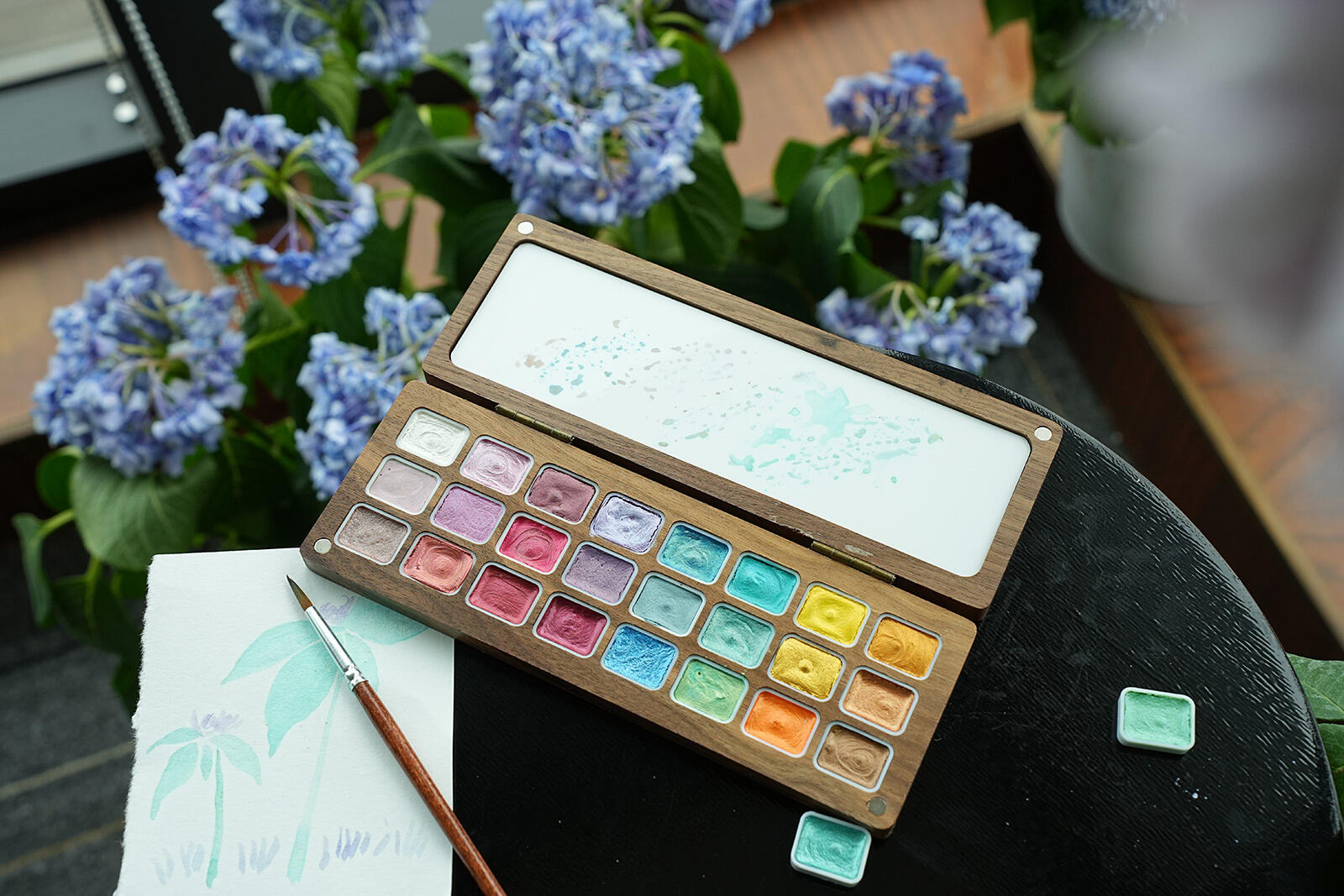 Wash of Creativity: Using Watercolor Paints in Unique Handicraft Techniques