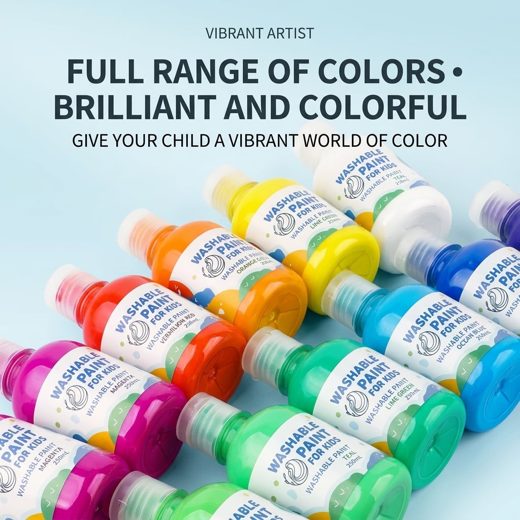 Poezie liquid gouache classroom setting