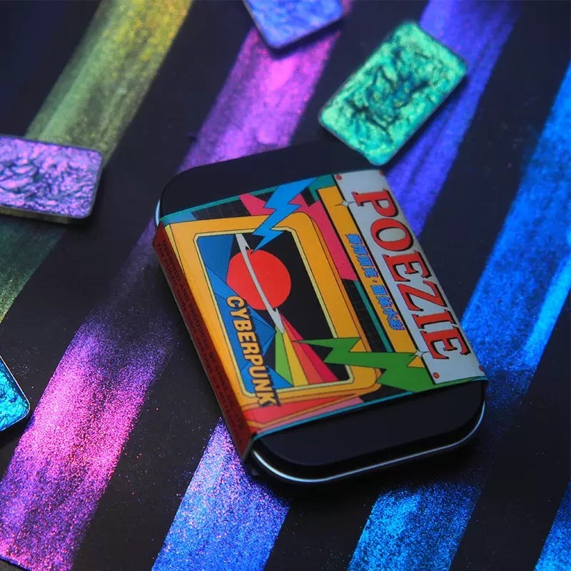 Poezie Chameleon Color-Shifting Watercolor Iron Box Set