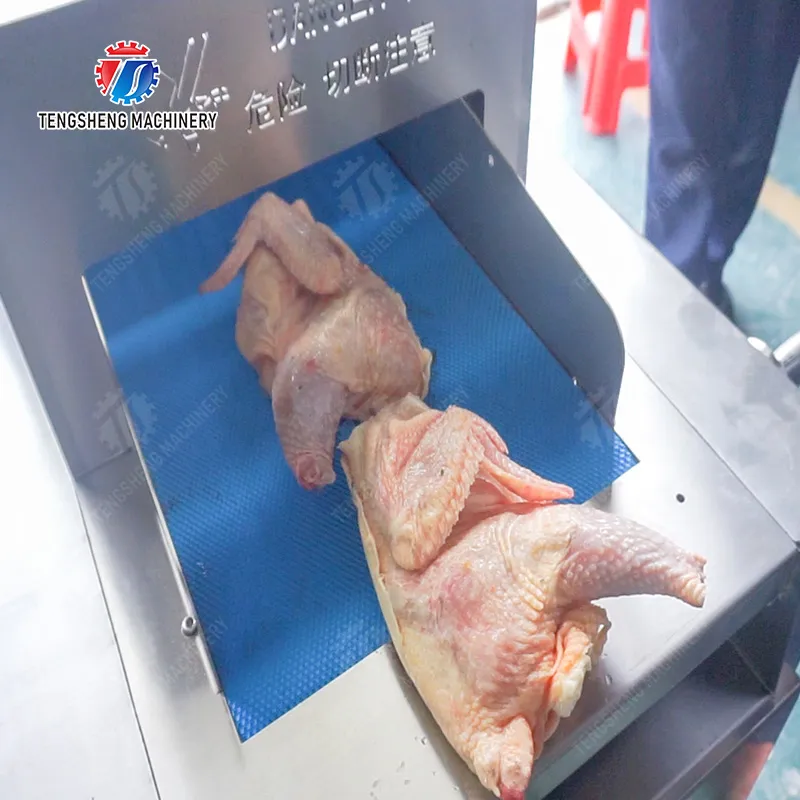 Una macchina per il taglio del pollo può gestire carne congelata?