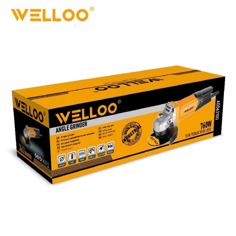 Professionele Rangschikking Hoeksmijter 100mm 760W Vermogensslijper voor Algemene Slijp- en Polijswerkzaamheden