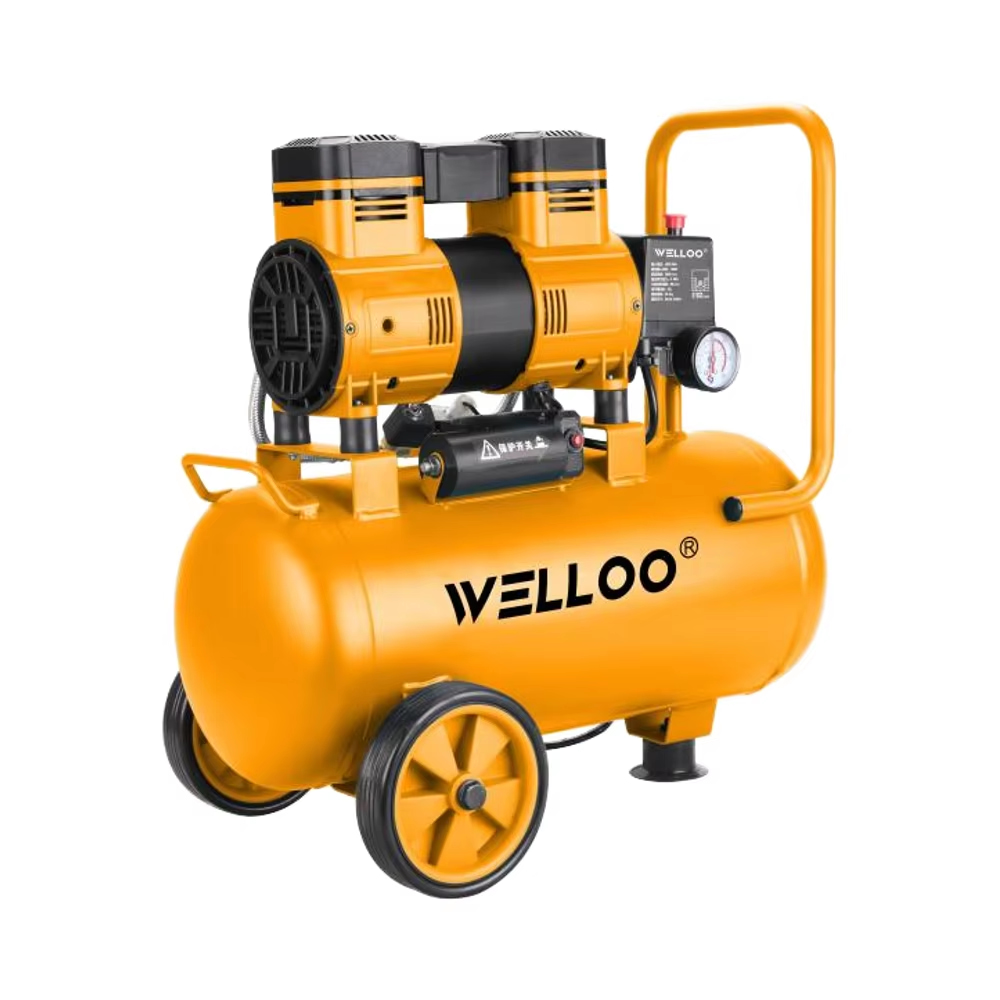 Compresseurs électriques à air en vente directe d'usine, débit d'air 100 L/min, compresseurs électriques refroidis par air de 1300 W