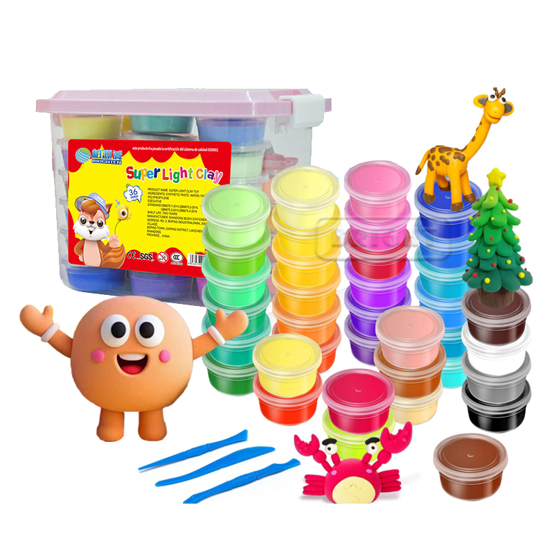 12-24-36 Colors of Ultra-light Clay