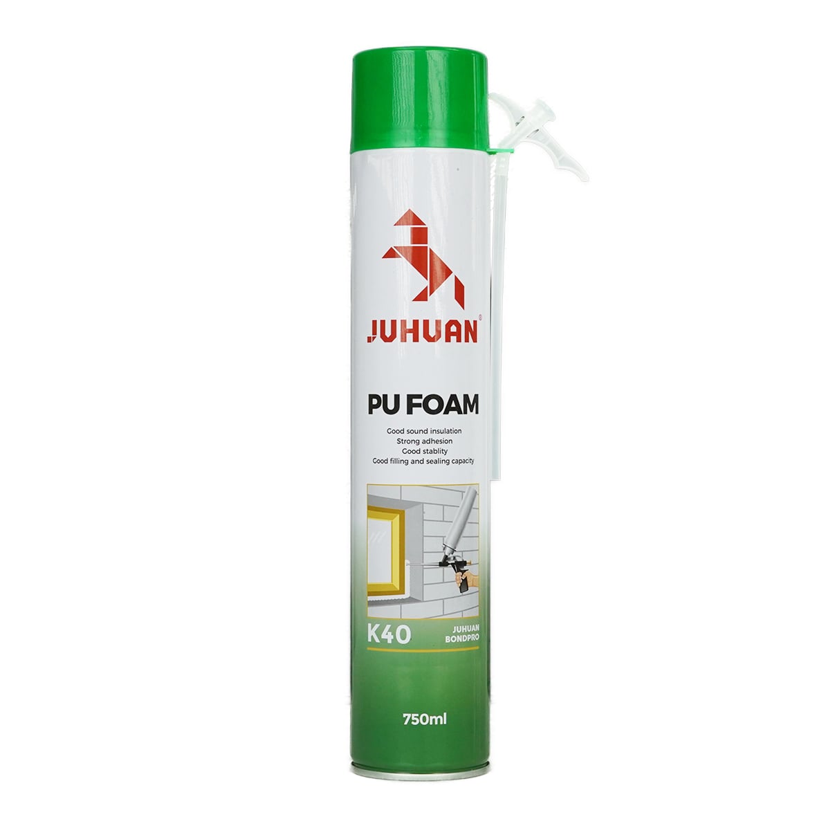 Juhuan K40 Professionele PU-skuimsproei - Oombliklike seël & Superieure isolasie