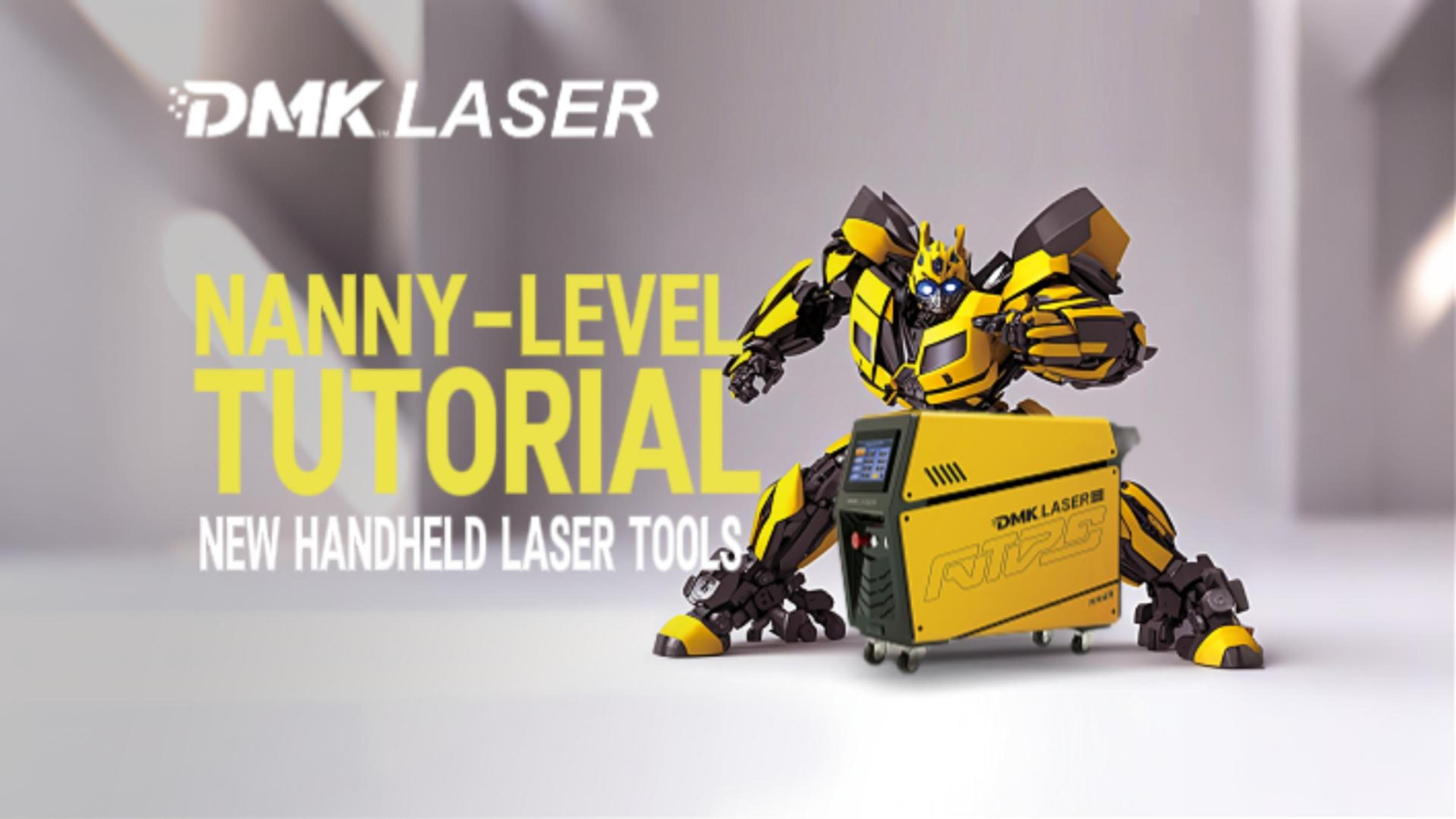 الدليل النهائي خطوة بخطوة: جهاز لحام يدوي DMK LASER بالهواء البارد الجديد!