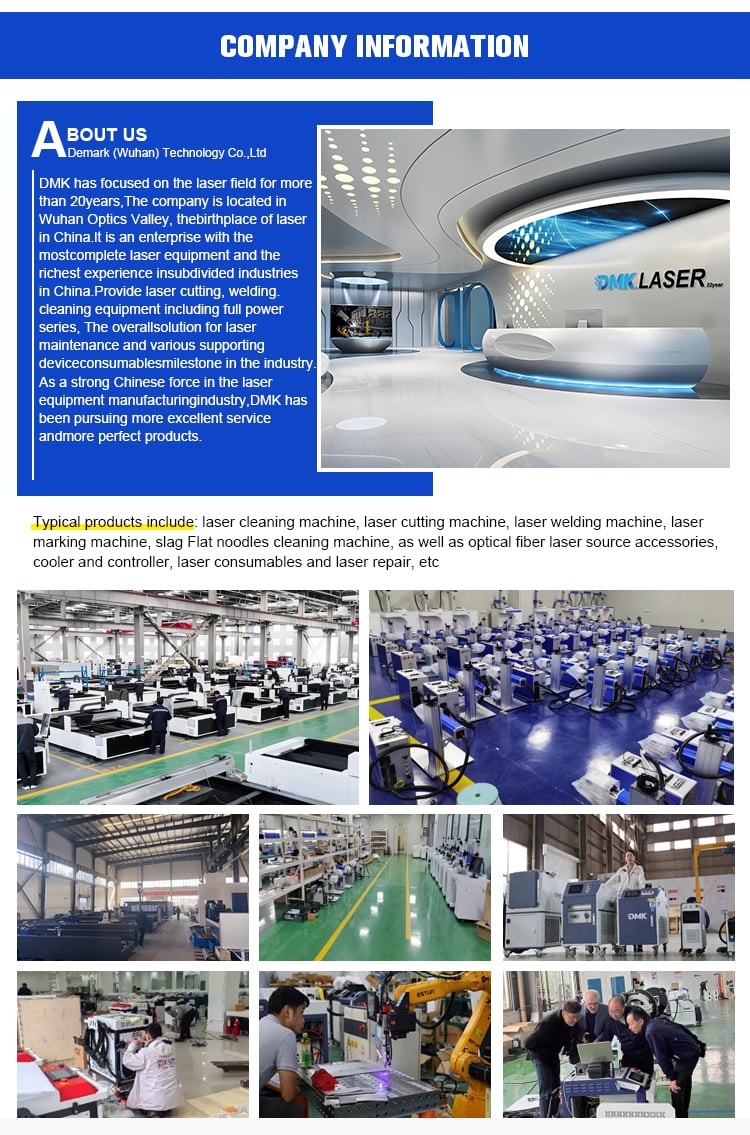 DMK 300W Pulse Laser Rust Removal factory