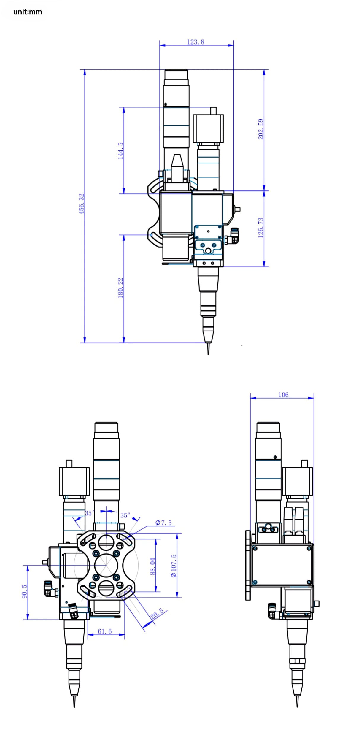 ZBTK SW2000 Laser Welding Head Kit supplier