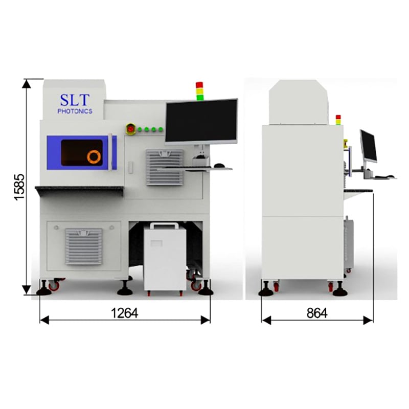 NGL-SLT-2000 Green Laser Diamond Cutting Machine manufacture