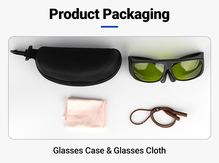 OD8+ Laser Safety Glasses (190-450&850-1300nm) Industrial Welding Protective Goggles manufacture