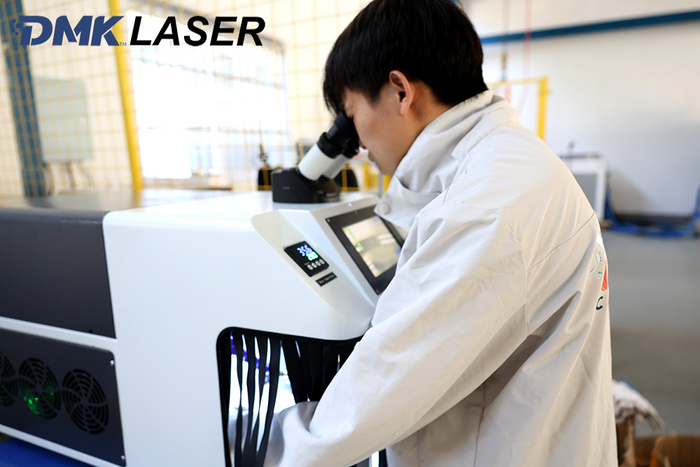DMK 150W Jewelry Laser Spot Welder factory