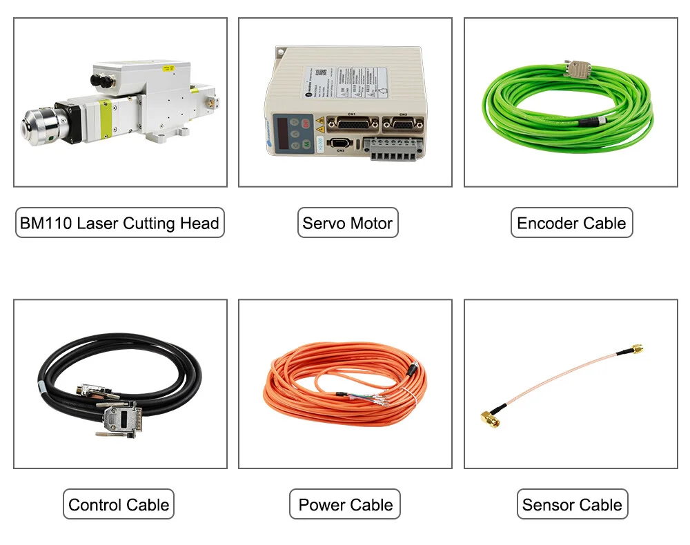 Raytools Laser Cutting Head BMH110 3KW High-Precision Optical System for Industrial Laser Cutting Machines factory
