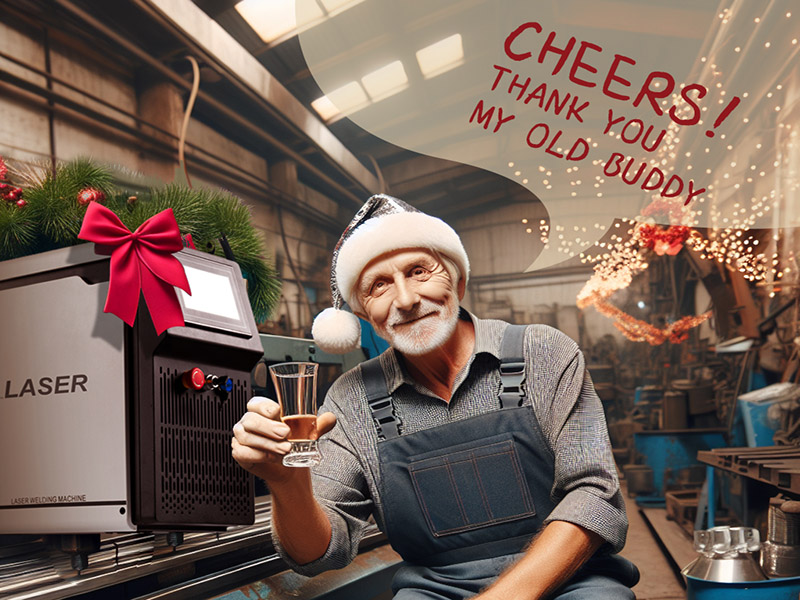 Eine herzliche Weihnachtsbotschaft von DMKlaser an unsere wertvollen Partner