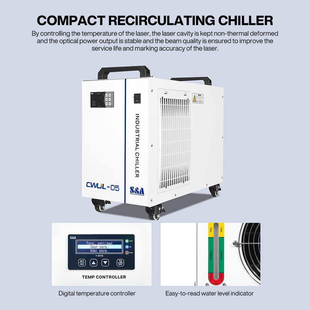 Fiber Split Structure Laser Marking Machine Smooth Operation Stable