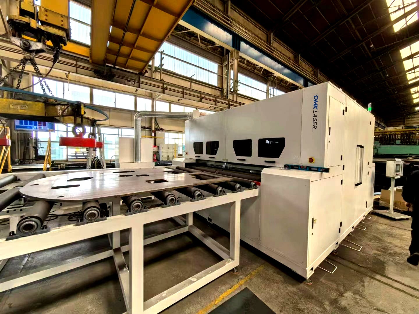 LSB Series Heavy-Duty Deburring & Slag Removal Machine for Thick Metal Plates factory