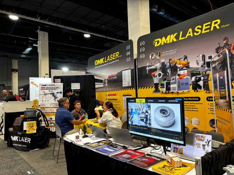 DMK Laser Shines At Fabtech North America, Demonstrating Industry Leadership