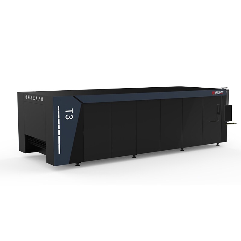 Full Automation Smart Heavy Plate Laser Coil Processing Line factory