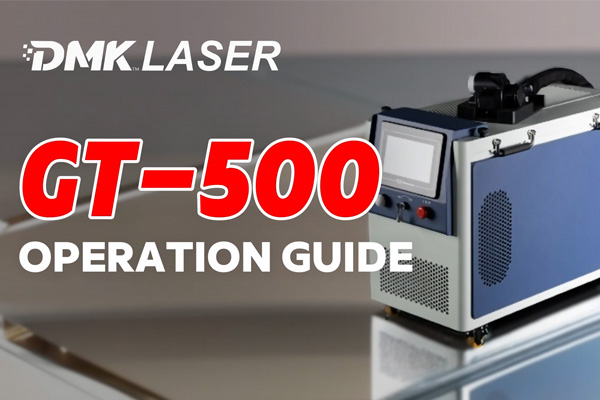 دورة تدريبية على جهاز التنظيف DMK Laser GT500 بمبرد هواء نبضي قدرة 500 واط | حل فعال للتنظيف