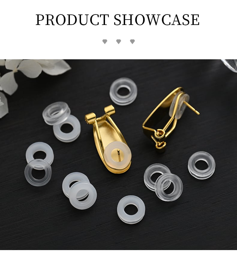 Silicone ear clip pain pads product showcase.jpg