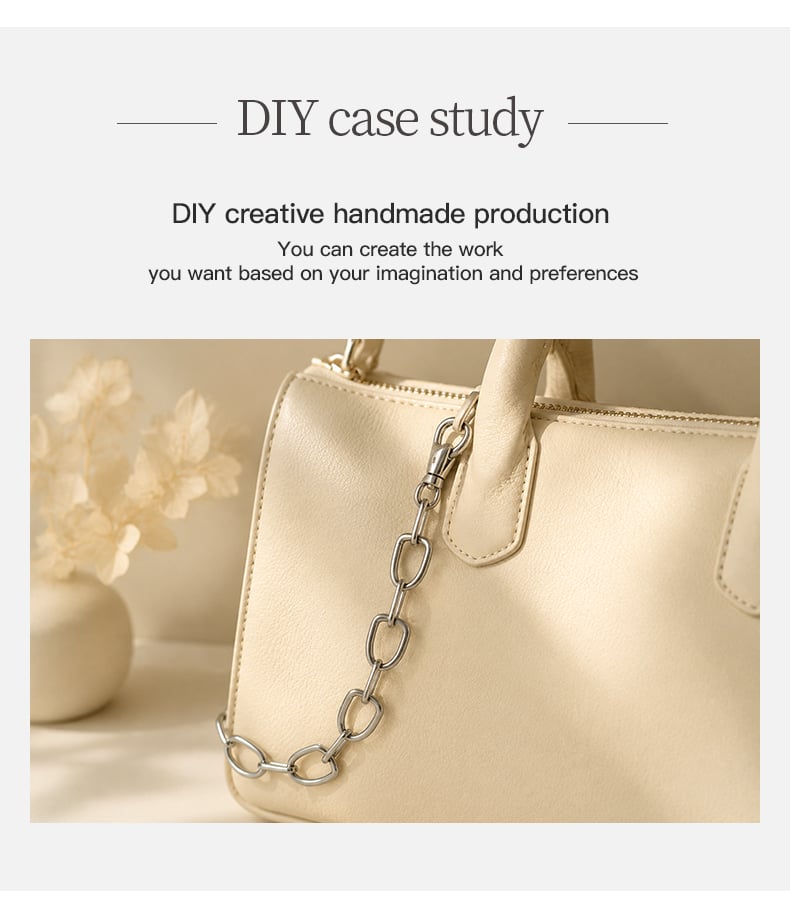 DIY bag chain made with D rings handbag project3.jpg
