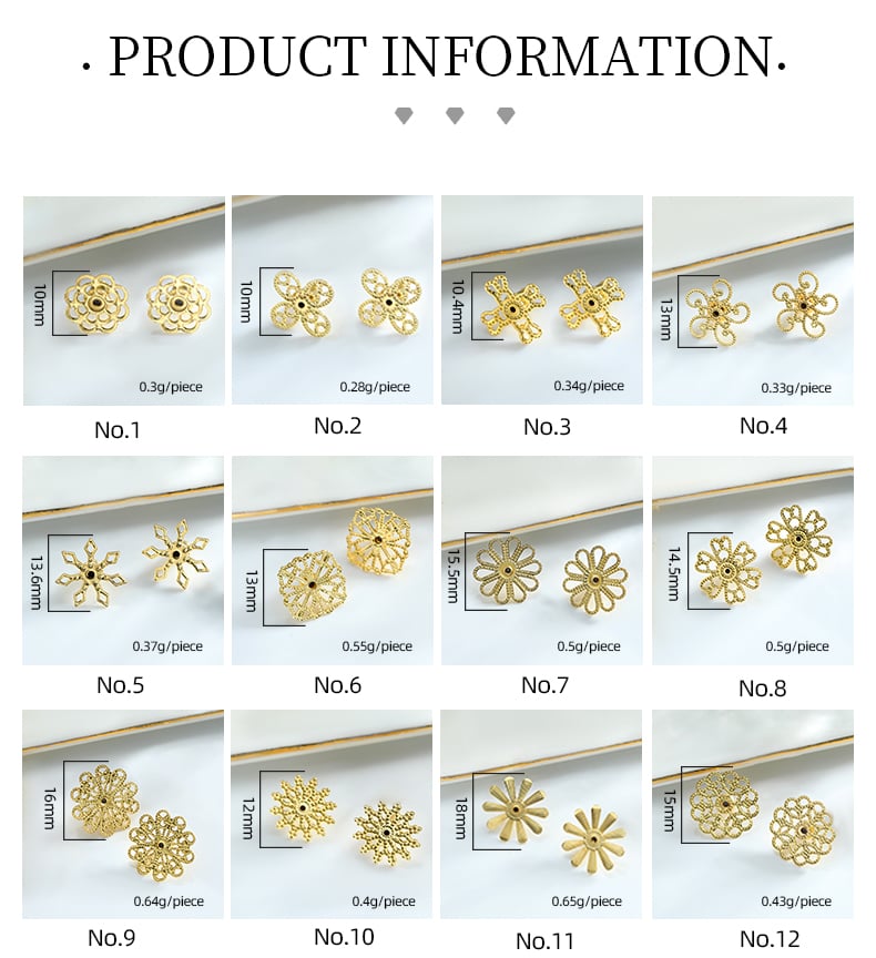 Decorative earring backs 19 styles size collection.jpg