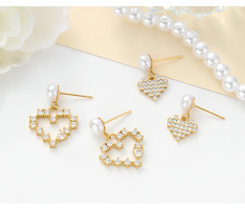 Product view of CZ dangle stud earrings collection.jpg