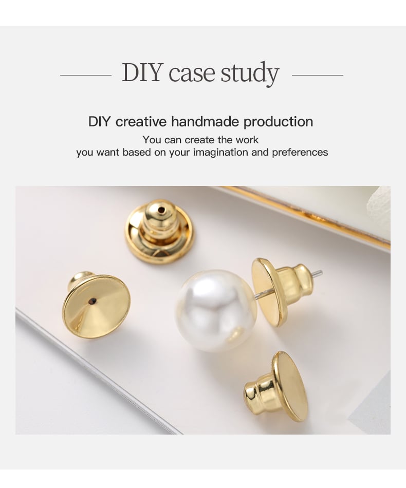 Large bullet earring backs mirror finish detail.jpg